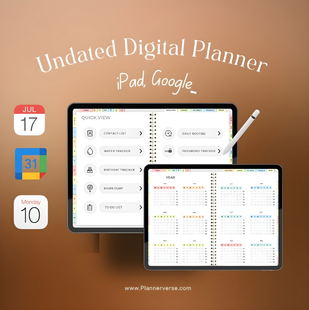 Undated Digital Planner