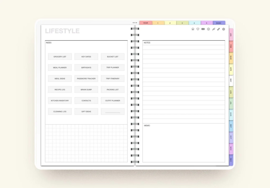 Digital planner