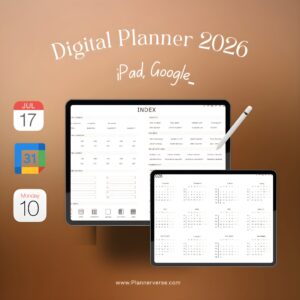 Digital Planner 2026 & iPad, Google