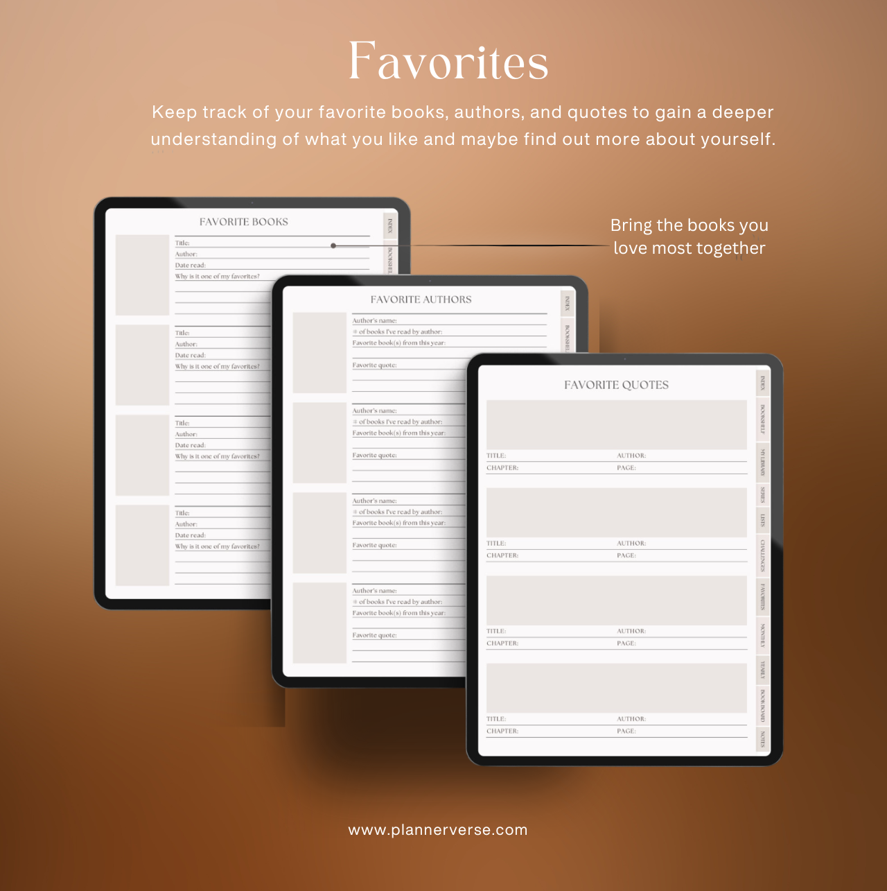 Digital Reading Journal for Goodnotes | Book Tracker, Reading Log & Planner for iPad - Image 7